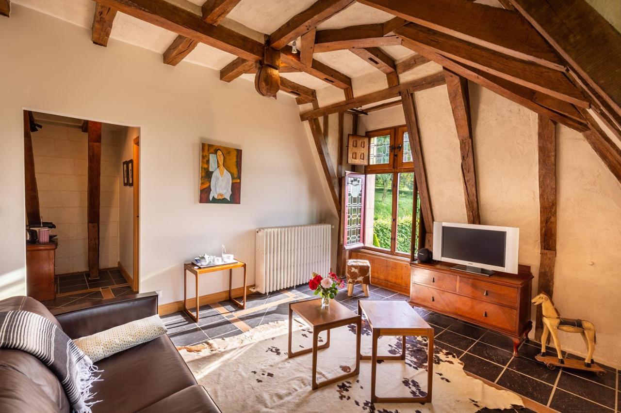 Manoir De La Groye Hotell Saint-Saturnin-sur-Loire Exteriör bild