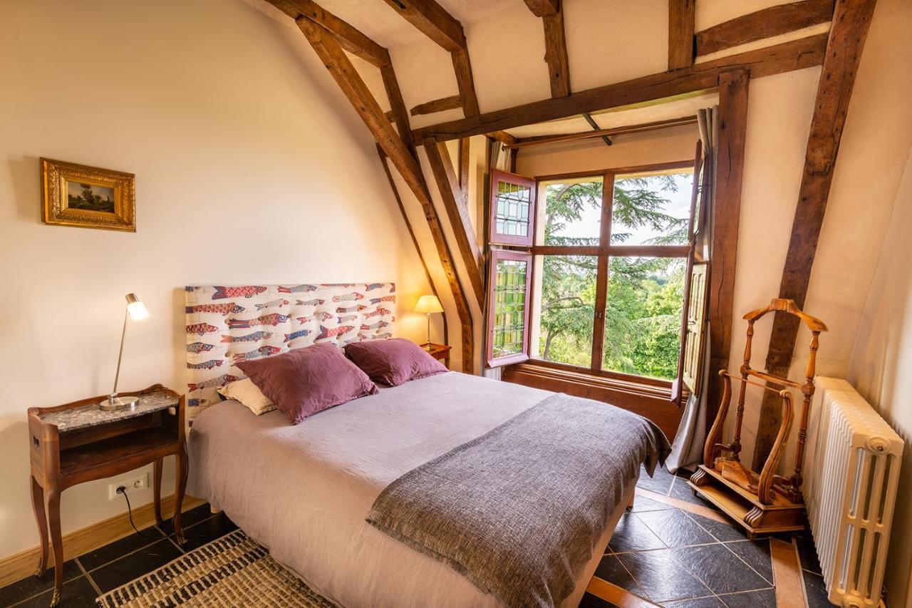 Manoir De La Groye Hotell Saint-Saturnin-sur-Loire Exteriör bild