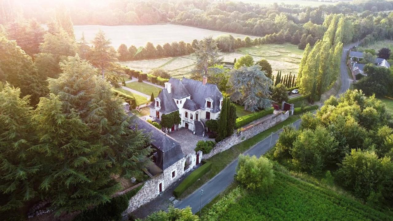 Manoir De La Groye Hotell Saint-Saturnin-sur-Loire Exteriör bild