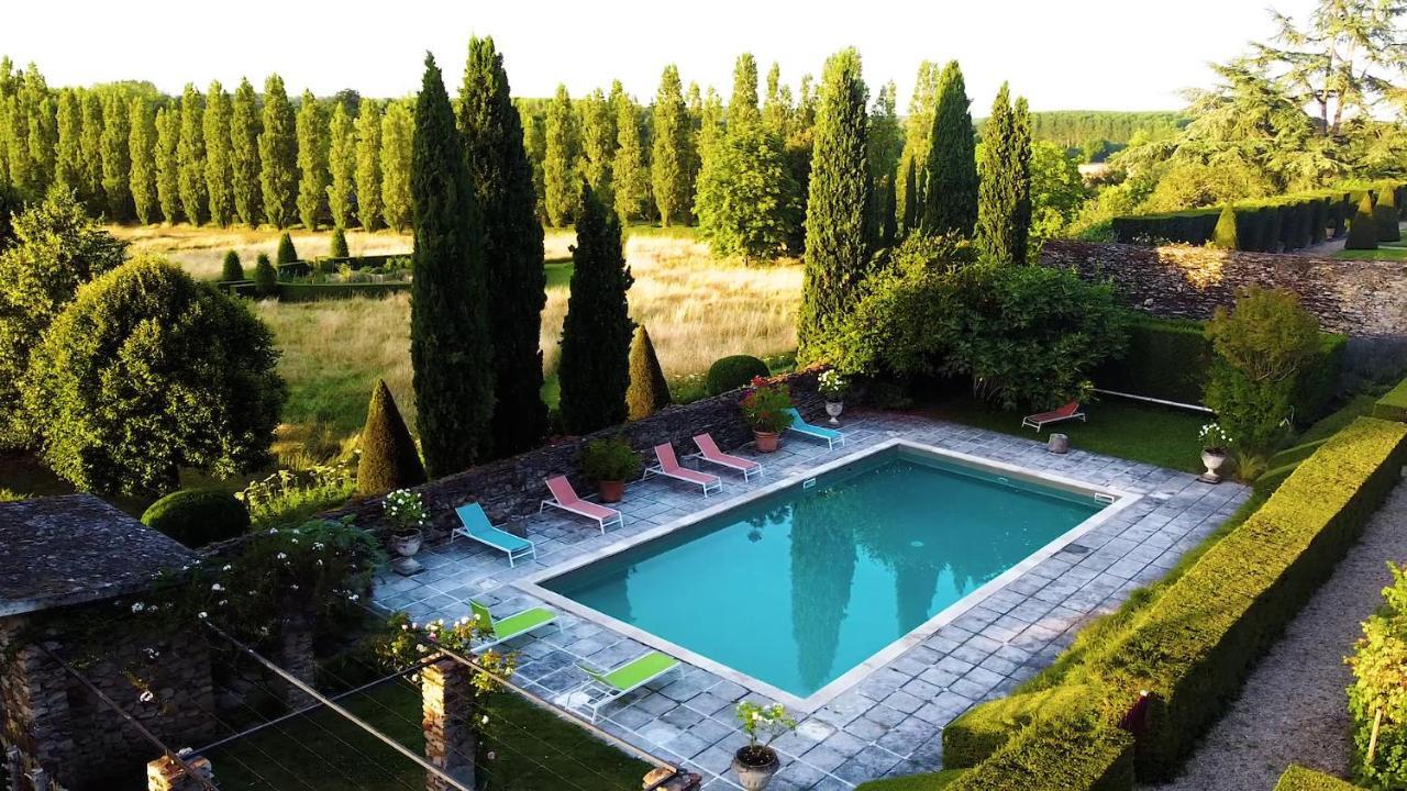 Manoir De La Groye Hotell Saint-Saturnin-sur-Loire Exteriör bild